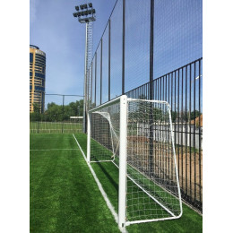 Ворота юниорские 5х2м алюминиевые 100 мм, футбольные (разборные)