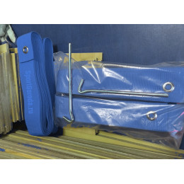 Разметка площадки для пляжного волейбола 8х16м - голубой (ленты)