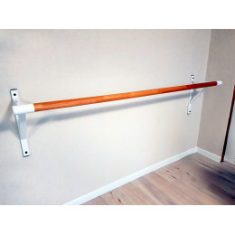 Хореографический станок на стену, однорядный (комплект)