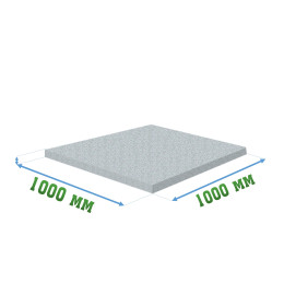 Покрытие для тира 1000x1000x8мм