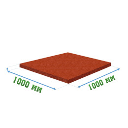 Покрытие для тира 1000x1000x8мм